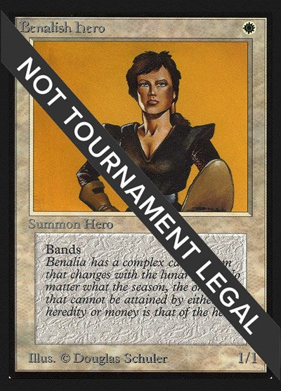Benalish Hero (Collector's Edition) Medium Play