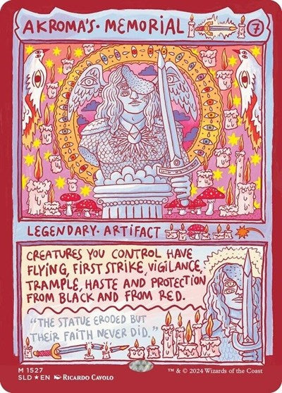 Akroma's Memorial (Rainbow Foil) (Secret Lair) Near Mint Foil