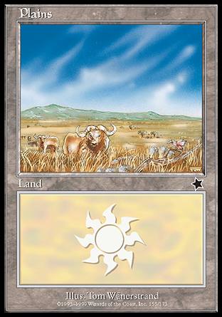 Plains (155) (Starter 1999) Heavy Play