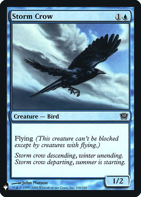 Storm Crow (Mystery Booster Retail Edition Foils) Near Mint Foil