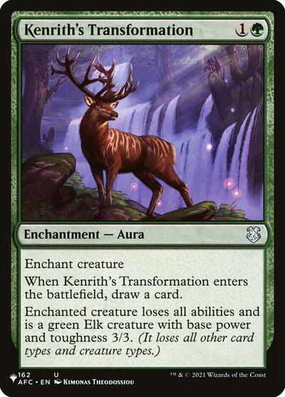 Kenrith's Transformation (The List) Light Play