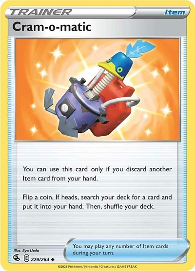Cram-o-matic (SWSH08: Fusion Strike) Near Mint Reverse Holofoil