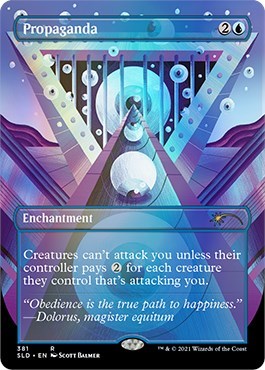 Propaganda (381) (Secret Lair) Light Play Foil
