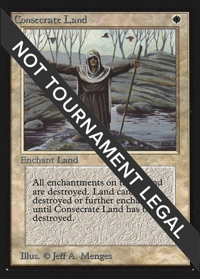 Consecrate Land (IE) (International Edition) Near Mint