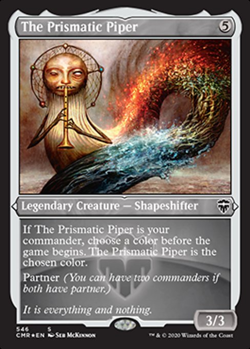 The Prismatic Piper (Foil Etched) (Commander Legends) Near Mint Foil