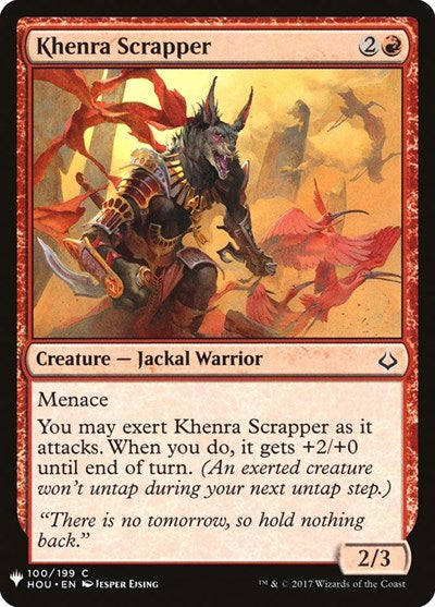 Khenra Scrapper (Mystery Booster) Near Mint