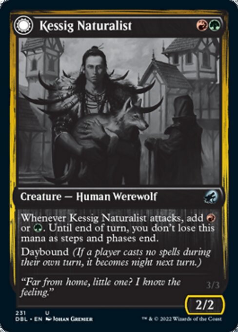 Kessig Naturalist / Lord of the Ulvenwald (Innistrad: Double Feature) Near Mint
