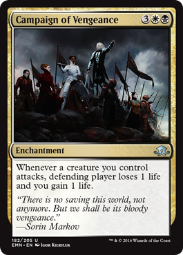 Campaign of Vengeance (Eldritch Moon) Light Play