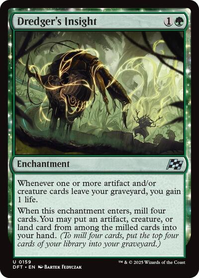 Dredger's Insight (Aetherdrift) Near Mint Foil