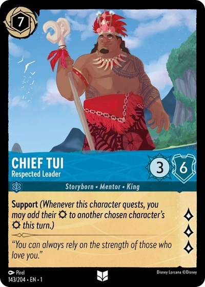 Chief Tui (The First Chapter) Near Mint