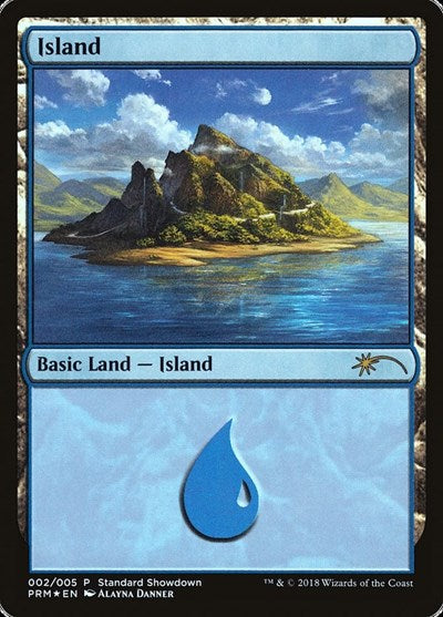 Island (Alayna Danner) (Promos: Standard Showdown) Medium Play Foil