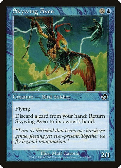 Skywing Aven (Torment) Medium Play