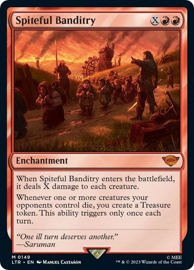 Spiteful Banditry (Universes Beyond: The Lord of the Rings: Tales of Middle-earth) Light Play