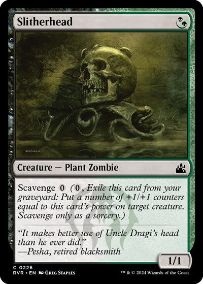 Slitherhead (Ravnica Remastered) Light Play Foil