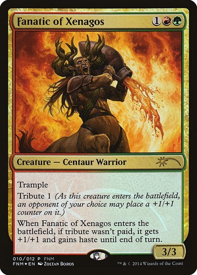 Fanatic of Xenagos (Promos: FNM) Near Mint Foil