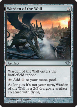 Warden of the Wall (Dark Ascension) Light Play Foil
