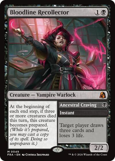 Bloodline Recollector (Reality Fracture) Near Mint Foil