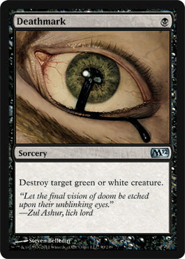 Deathmark (Magic 2012 Core Set) Medium Play