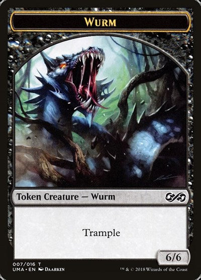 Wurm Token (Ultimate Masters) Light Play