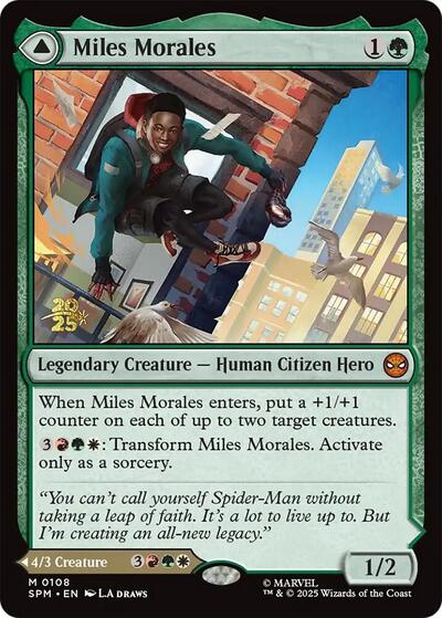 Miles Morales (Promos: Prerelease Cards) Near Mint Foil