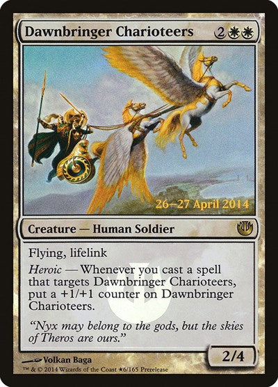 Dawnbringer Charioteers (Promos: Prerelease Cards) Medium Play Foil