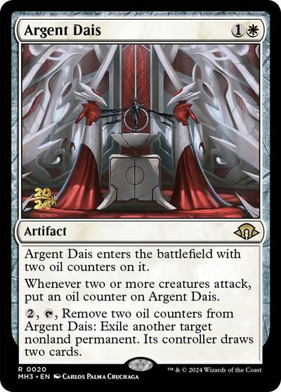 Argent Dais (Promos: Prerelease Cards) Light Play Foil