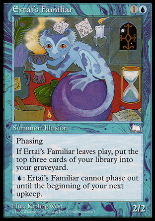 Ertai's Familiar (Weatherlight) Medium Play