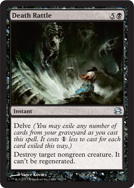 Death Rattle (Modern Masters) Light Play Foil