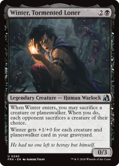Winter  Tormented Loner|1|0|0.00