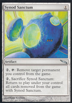 Synod Sanctum (Mirrodin) Medium Play Foil