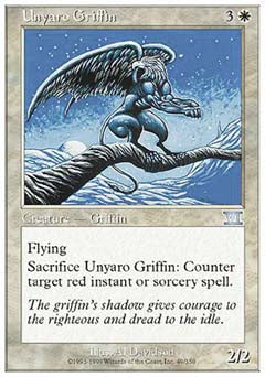 Unyaro Griffin (Classic 6th Edition) Light Play
