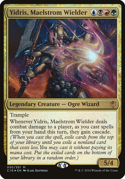Yidris, Maelstrom Wielder (Commander 2016) (Oversize Cards) Near Mint Foil
