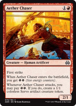 Aether Chaser (Aether Revolt) Medium Play Foil