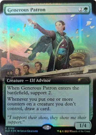 Generous Patron (Extended Art) (Secret Lair) Near Mint Foil