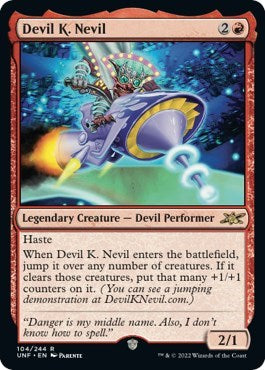 Devil K. Nevil (Unfinity) Light Play Foil