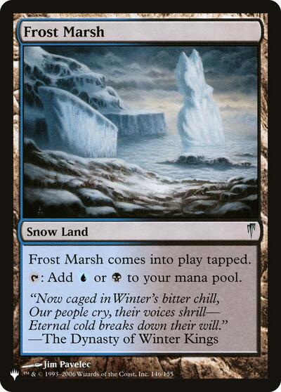 Frost Marsh|1|0|0.00