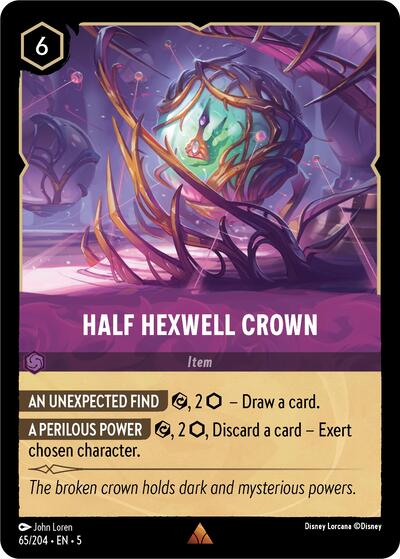 Half Hexwell Crown (Shimmering Skies) Near Mint