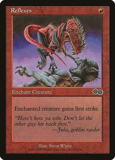 Reflexes (Urza's Saga) Medium Play