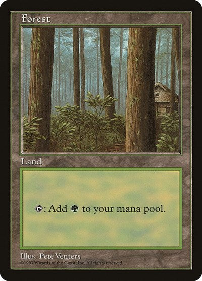 Forest - Red Pack (Venters) (Promos: APAC Lands) Light Play