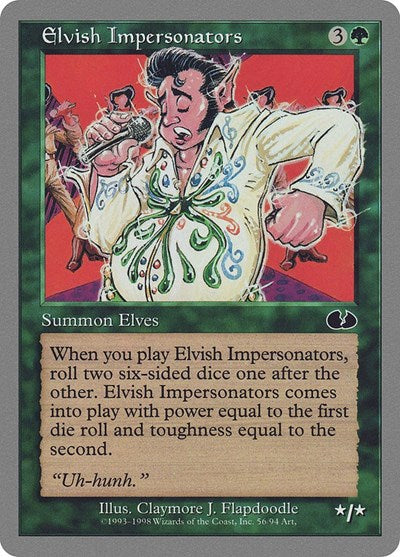 Elvish Impersonators (Unglued) Medium Play