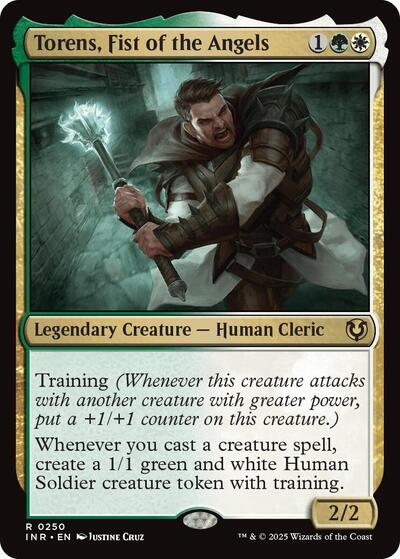 Torens, Fist of the Angels (Innistrad Remastered) Light Play Foil