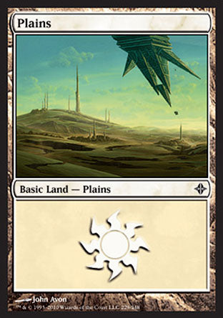 Plains (229) (Rise of the Eldrazi) Medium Play