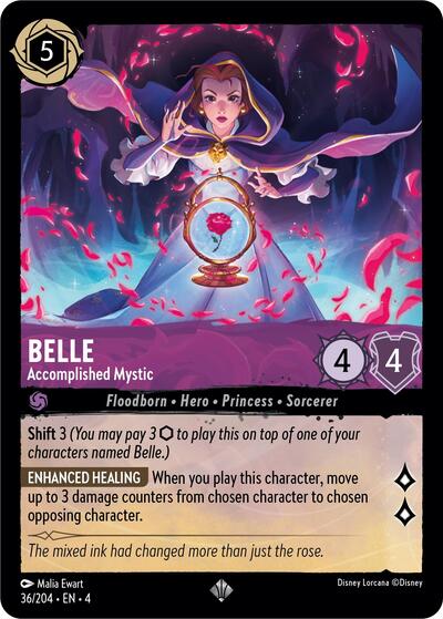 Belle - Accomplished Mystic (Ursula's Return) Near Mint Cold Foil