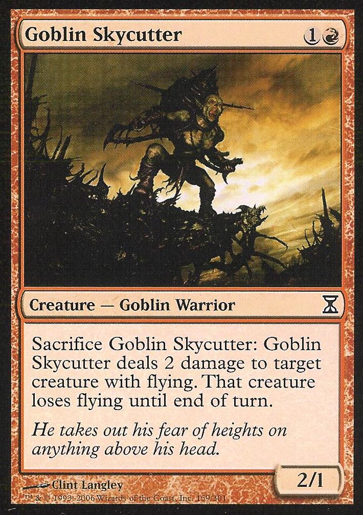 Goblin Skycutter (Time Spiral) Light Play