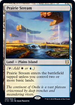 Prairie Stream (Commander 2019) Light Play