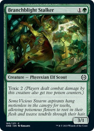 Branchblight Stalker (Phyrexia: All Will Be One) Light Play Foil