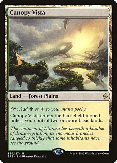 Canopy Vista (Promo Pack: Kaldheim) Near Mint