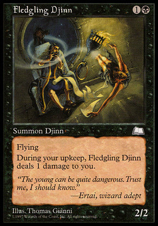 Fledgling Djinn (Weatherlight) Medium Play