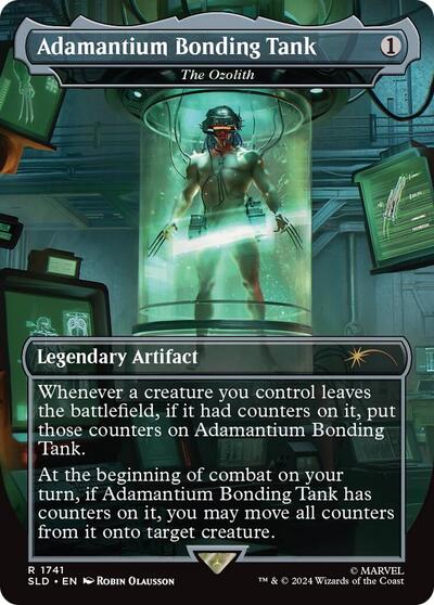 Adamantium Bonding Tank - The Ozolith (Rainbow Foil) (Secret Lair) Light Play Foil