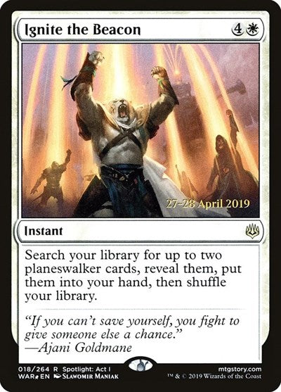 Ignite the Beacon (Promos: Prerelease Cards) Near Mint Foil